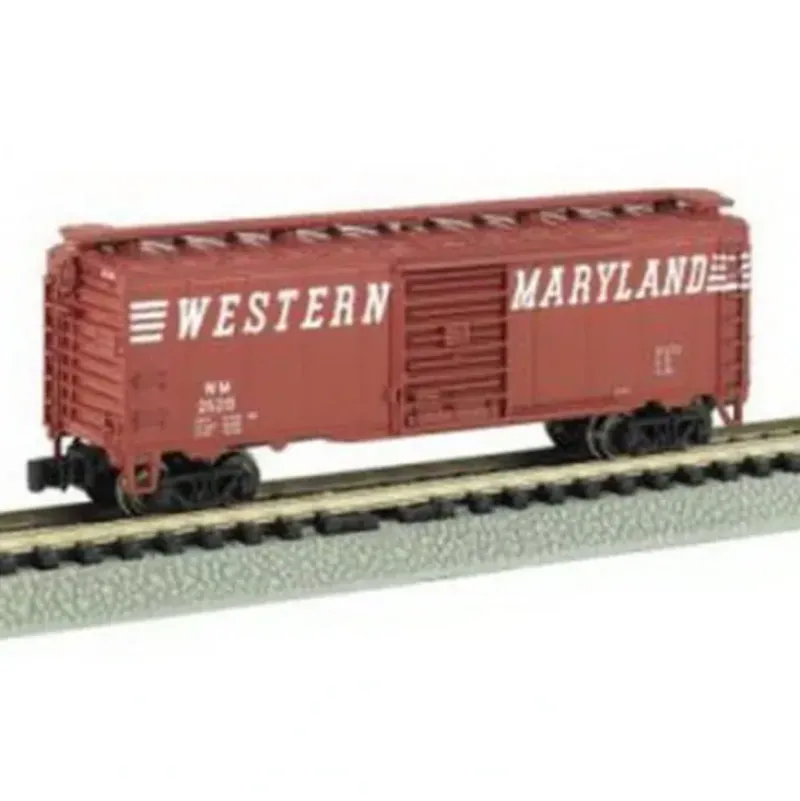 Trains|Bachmann 70087 WM 40' Box Car - Model Train Junction: Quality Parts and Art Supplies