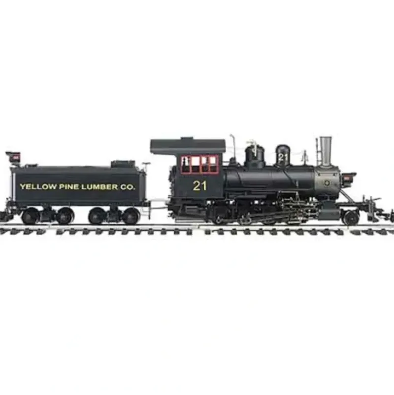 Trains|Bachmann 81294 Yellow Pine Lumber 2-8-0 Steam Locomotive & Tender - Model Train Junction: Quality Parts and Art Supplies