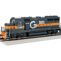 Bachmann, HO, 60313, EMD GP40, Boston And Maine, #340 - Model Train Junction: Quality Parts and Art Supplies Hot