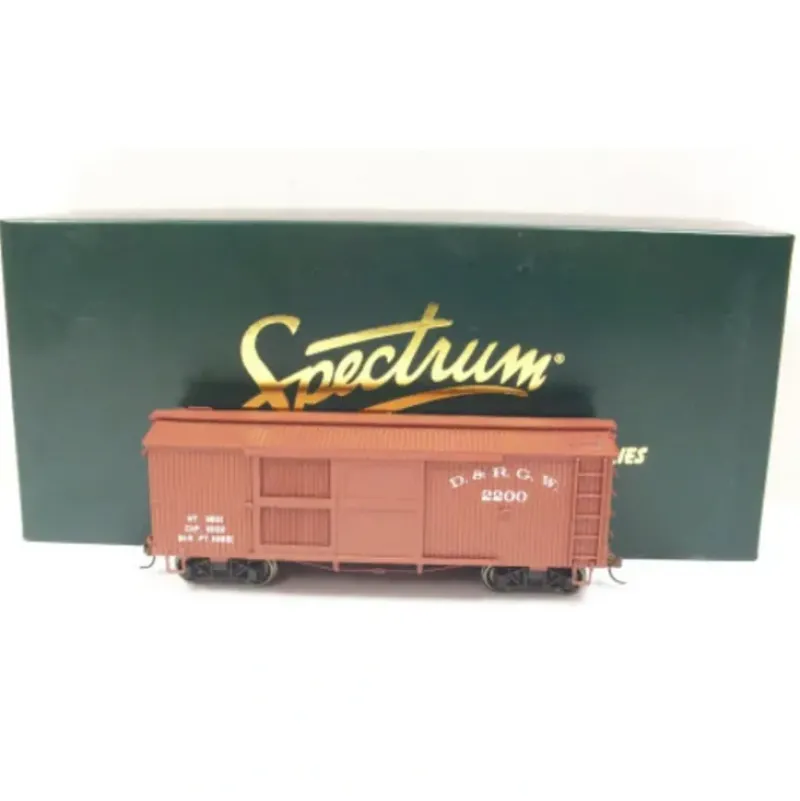 Trains|Bachmann Spectrum 27618 On30 D&RGW Ventilated Box Car #2200 - Model Train Junction: Quality Parts and Art Supplies