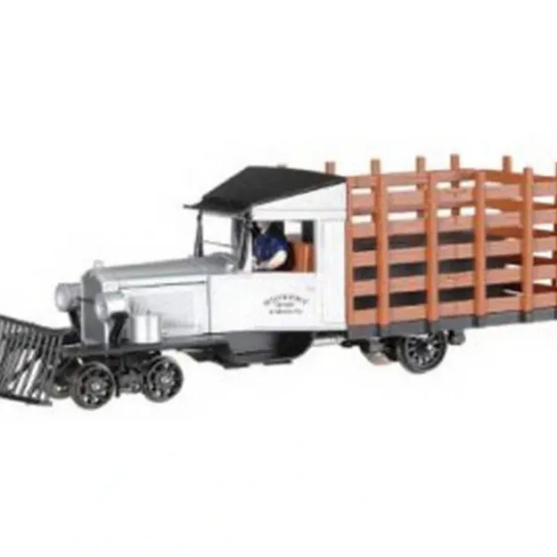 Trains|Bachmann Spectrum 29161 On30 Midwest Quarry & Mining Company Rail Truck w/DCC - Model Train Junction: Quality Parts and Art Supplies