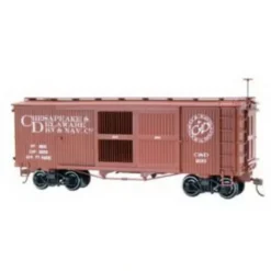 Trains|Bachmann Spectrum 27635 On30 Scale Chesapeake & Delaware Ventilated Box Car - Model Train Junction: Quality Parts and Art Supplies