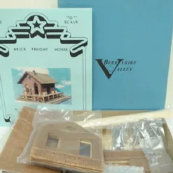 Trains|Berkshire Valley 802 O Gauge Brick Freight House Building Kit - Model Train Junction: Quality Parts and Art Supplies