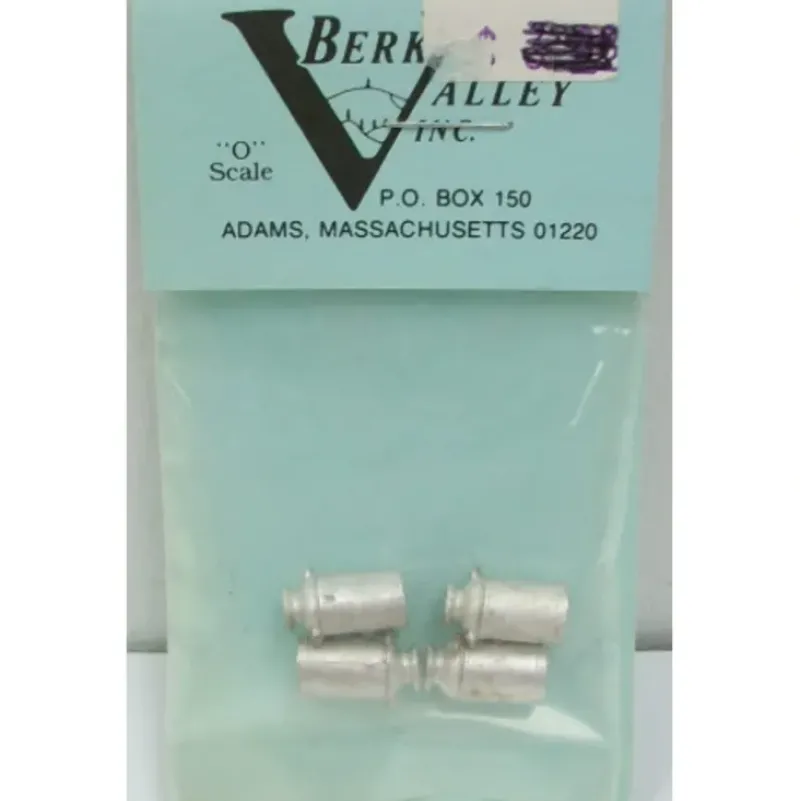 Trains|Berkshire Valley 514 O Milk Cans (Set of 4) - Model Train Junction: Quality Parts and Art Supplies