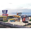 Trains|Blair Line 182 HO Dari-King Drive In Restaurant Laser-Cut Building Kit - Model Train Junction: Quality Parts and Art Supplies