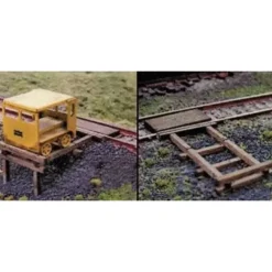 Trains|Blair Line 124 HO Laser-Cut Handcar Set-off (Pack of 3) - Model Train Junction: Quality Parts and Art Supplies