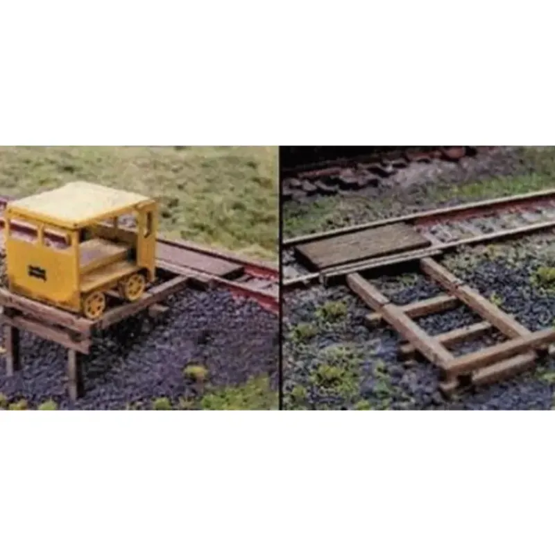 Trains|Blair Line 124 HO Laser-Cut Handcar Set-off (Pack of 3) - Model Train Junction: Quality Parts and Art Supplies