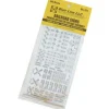 Trains|Blair Line 101 HO Scale Black & White Railroad Signs - Model Train Junction: Quality Parts and Art Supplies