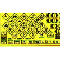 Trains|Blair Line 105 HO Scale Warning Signs #1 - Model Train Junction: Quality Parts and Art Supplies