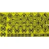 Trains|Blair Line 106 HO Scale Warning Signs #2 - Model Train Junction: Quality Parts and Art Supplies