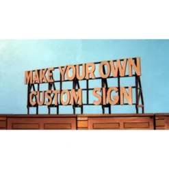 Trains|Blair Line 1550 N/Z/HO Small Do It Yourself Custom Billboard - Model Train Junction: Quality Parts and Art Supplies
