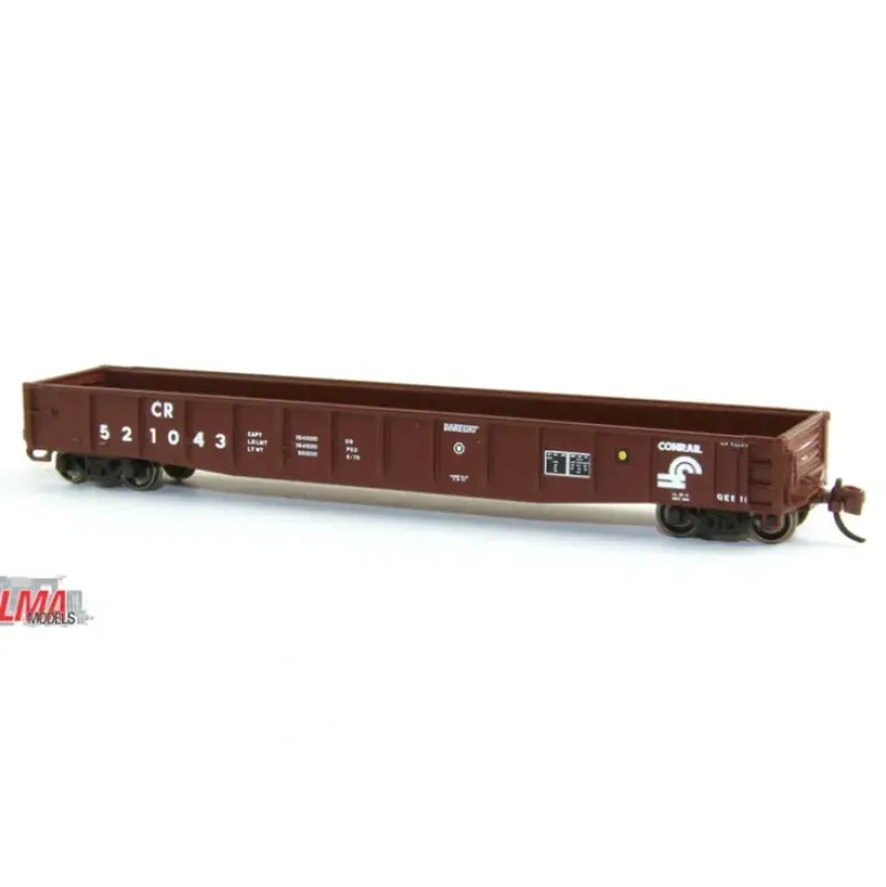 Trains|BLMA Models 14035 CR/GE51D #521056 N ACF 70-Ton 52' Gondola - Model Train Junction: Quality Parts and Art Supplies