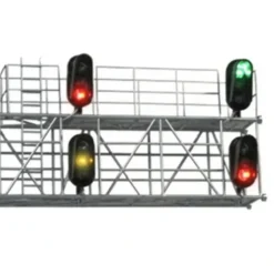 Trains|BLMA Models 4039 HO Lighted & Assembled Modern Hooded Signal Heads (Pack of 2) - Model Train Junction: Quality Parts and Art Supplies
