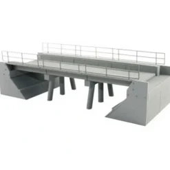 Trains|BLMA Models 4390 HO Modern Concrete Segmental Bridge Set "A" Kit - Model Train Junction: Quality Parts and Art Supplies