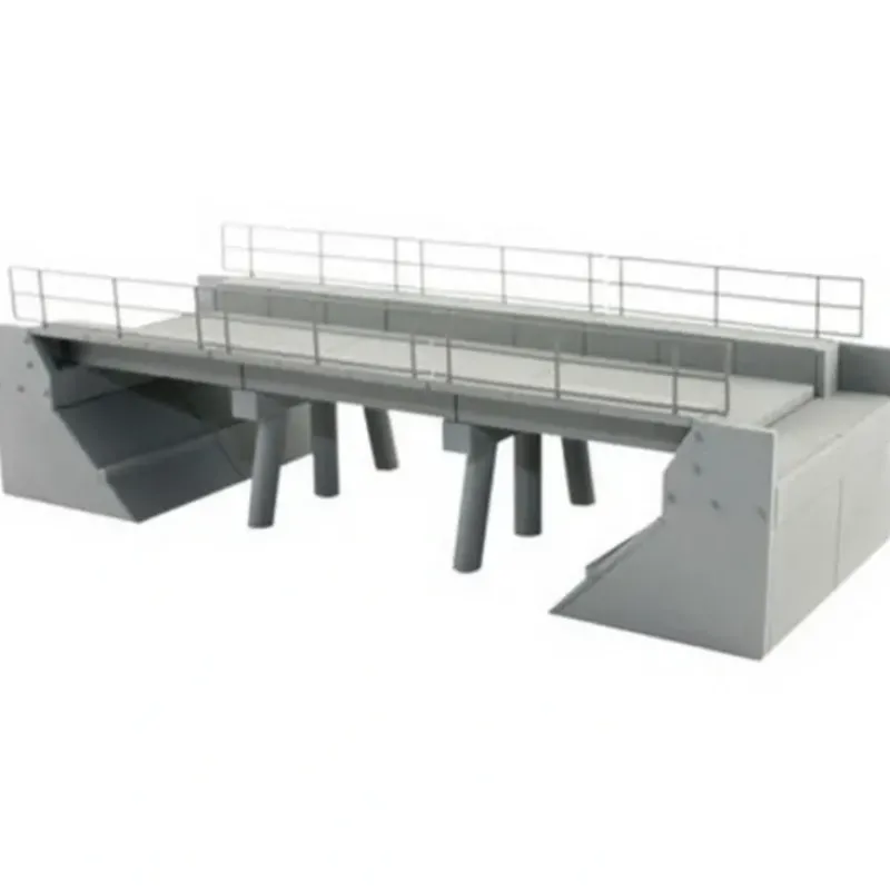 Trains|BLMA Models 4390 HO Modern Concrete Segmental Bridge Set "A" Kit - Model Train Junction: Quality Parts and Art Supplies
