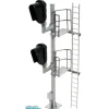 Trains|BLMA Models 4036 HO Modern Right Hand Block Signal (Dual Heads) - Model Train Junction: Quality Parts and Art Supplies