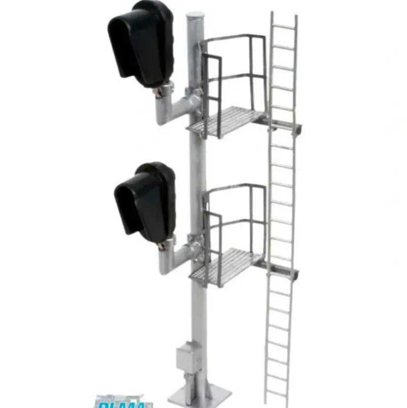 Trains|BLMA Models 4036 HO Modern Right Hand Block Signal (Dual Heads) - Model Train Junction: Quality Parts and Art Supplies