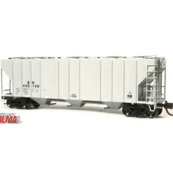 Trains|BLMA Models 11022 N PS-4000 Covered Hopper, BN/Simple Gray #450146 - Model Train Junction: Quality Parts and Art Supplies