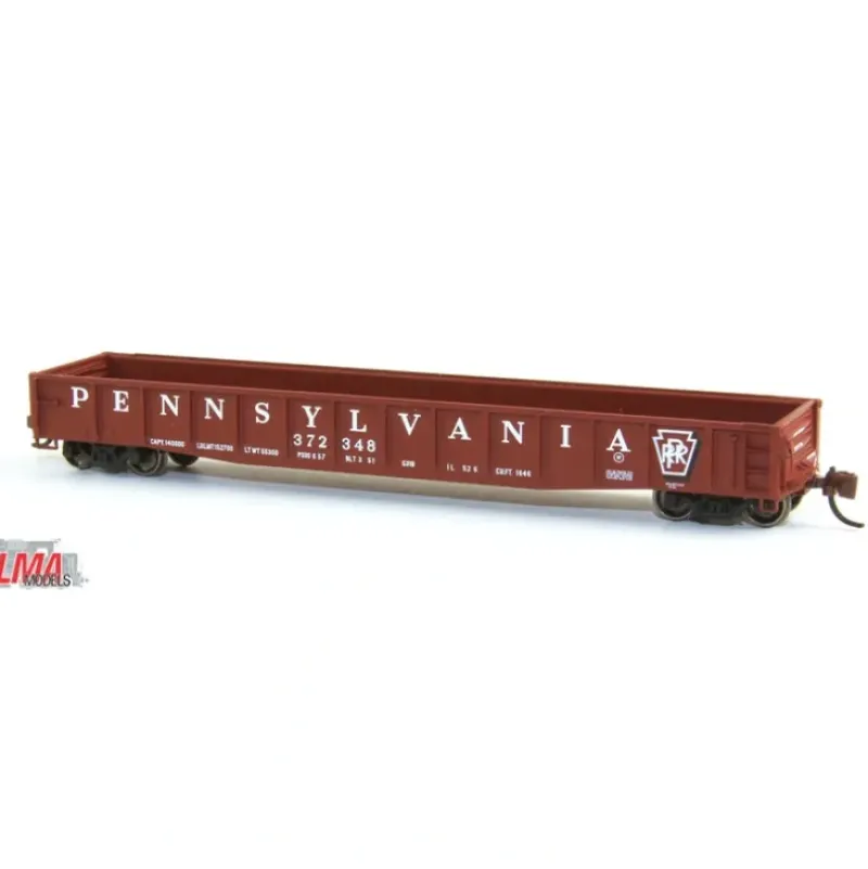 Trains|BLMA Models 14038 N Scale PRR/Keystone ACF 70-Ton 52' Gondola #372840 - Model Train Junction: Quality Parts and Art Supplies