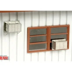 Trains|BLMA Models 609 N Window Mounted AC Unit Kit (Pack of 12) - Model Train Junction: Quality Parts and Art Supplies