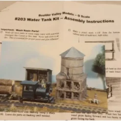 Trains|Boulder Valley 203 O Scale Narrow Gauge Water Tank Building KIt - Model Train Junction: Quality Parts and Art Supplies