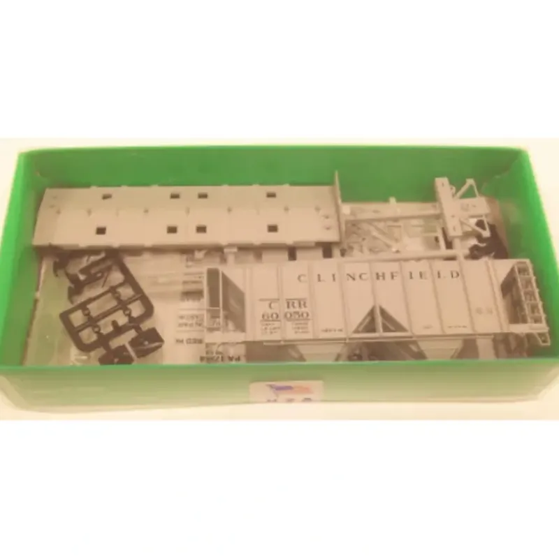 Trains|Bowser 55662 HO Clinchfield ACF 70-Ton 2 Bay Hopper Kit - Model Train Junction: Quality Parts and Art Supplies