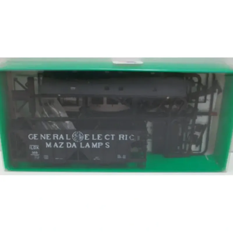 Trains|Bowser 55620 HO Scale GE Mazda 70 Ton 2-Bay Covered Hopper Kit #308 - Model Train Junction: Quality Parts and Art Supplies