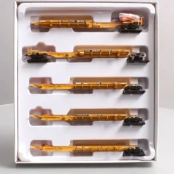 Trains|Bowser 40552 HO Scale TTAX Trinity 5-Unit Spine Car Set #555120 - Model Train Junction: Quality Parts and Art Supplies