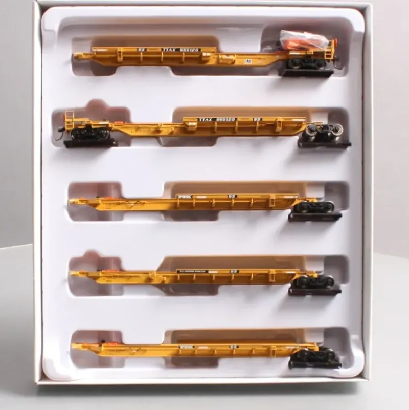 Trains|Bowser 40552 HO Scale TTAX Trinity 5-Unit Spine Car Set #555120 - Model Train Junction: Quality Parts and Art Supplies