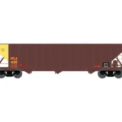 Trains|Bowser 40582 HO 100-Ton Triple Hopper, PPLX/Yellow End #457 - Model Train Junction: Quality Parts and Art Supplies