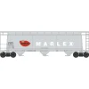 Bowser, 38159, N Scale, 3-Bay Cylindrical Covered Hopper, Phillips Chemical Company, #5503 - Model Train Junction: Quality Parts and Art Supplies Discount