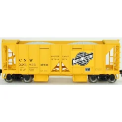 Bowser, HO Scale, 42793, 70-Ton Ballast Car with Side Chutes, Chicago and North Western, #X201840 - Model Train Junction: Quality Parts and Art Supplies Online