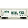 Bowser, HO Scale, 42771, 70-Ton 2-Bay Covered Hopper, Union Carbide Linde, #202 - Model Train Junction: Quality Parts and Art Supplies New