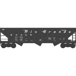 Bowser, HO Scale, #42936, 70-Ton 12-Panel Triple Hopper, D&RG, #14692 - Model Train Junction: Quality Parts and Art Supplies Online