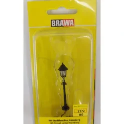 Trains|Brawa 5172 HO Scale Black Nuremberg Street Lamp - Model Train Junction: Quality Parts and Art Supplies