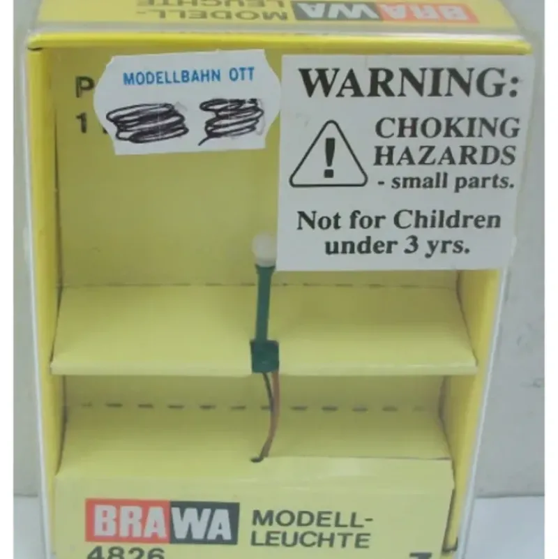 Trains|Brawa 4826 Z Scale Lamp Post - Model Train Junction: Quality Parts and Art Supplies