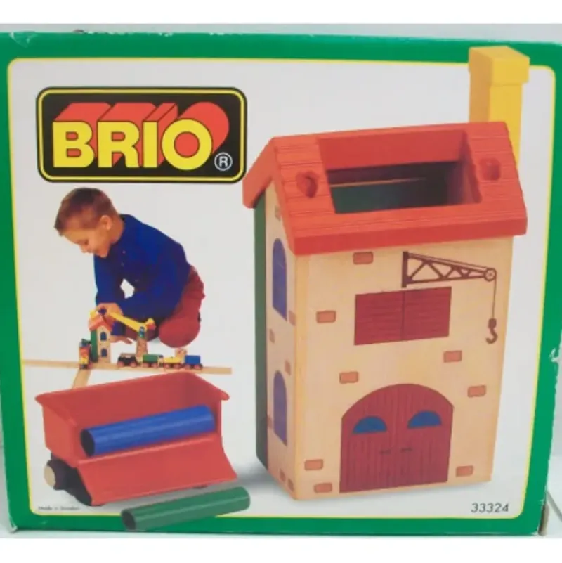 Trains|Brio 33324 Brio Push'n Load Tower - Model Train Junction: Quality Parts and Art Supplies