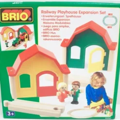 Trains|Brio 33261 Brio Railway Playhouse Expansion Set - Model Train Junction: Quality Parts and Art Supplies