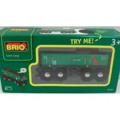Trains|Brio 33435 Green Cargo - Model Train Junction: Quality Parts and Art Supplies