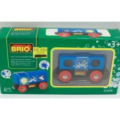 Trains|Brio 33550 Light & Sound Bubble Wagon - Model Train Junction: Quality Parts and Art Supplies