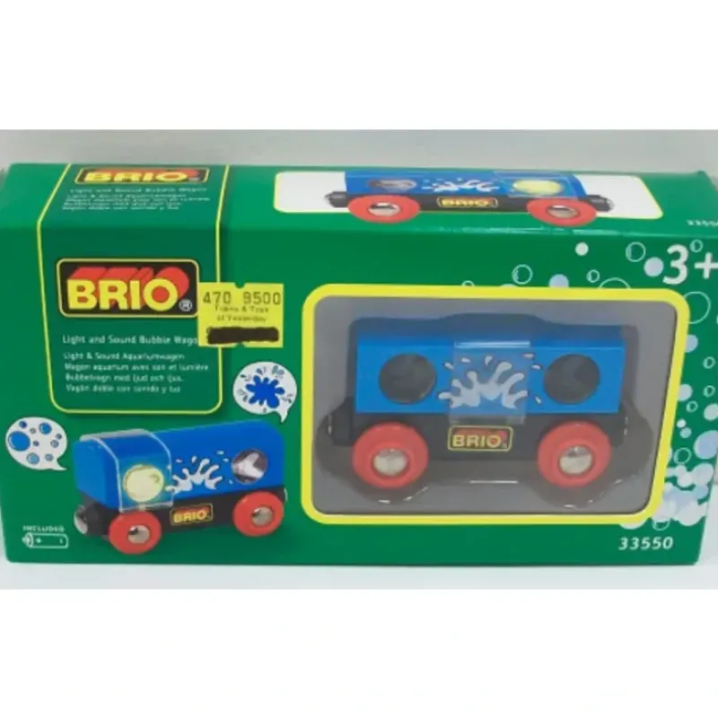 Trains|Brio 33550 Light & Sound Bubble Wagon - Model Train Junction: Quality Parts and Art Supplies