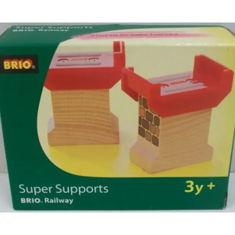 Trains|Brio 33254 Super Supports - Model Train Junction: Quality Parts and Art Supplies