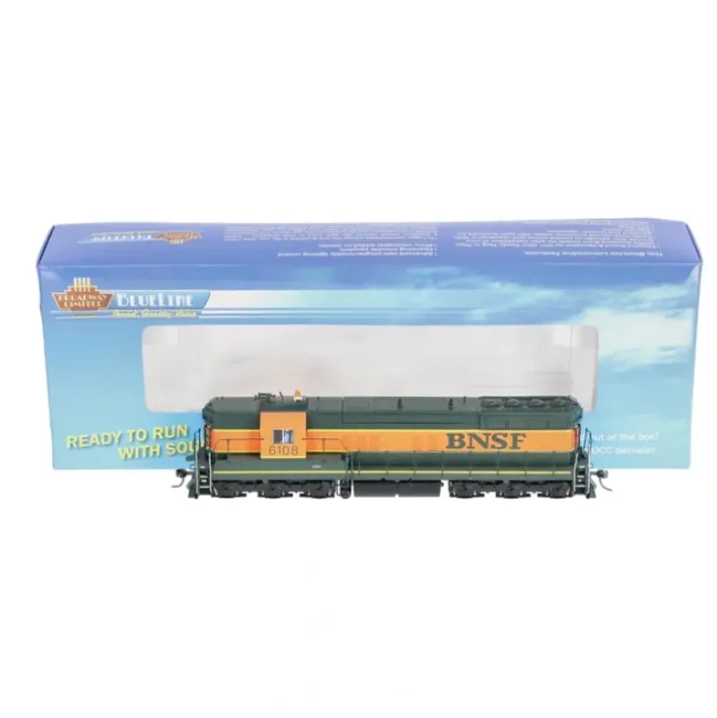 Trains|Broadway Limited 5292 HO Burlington Northern Santa Fe EMD SD9 with Sound #6108 - Model Train Junction: Quality Parts and Art Supplies