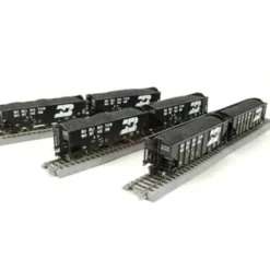 Trains|Broadway Limited 1613 HO Burlington Northern H2a 3-Bay Hopper, AssembLed (6) - Model Train Junction: Quality Parts and Art Supplies