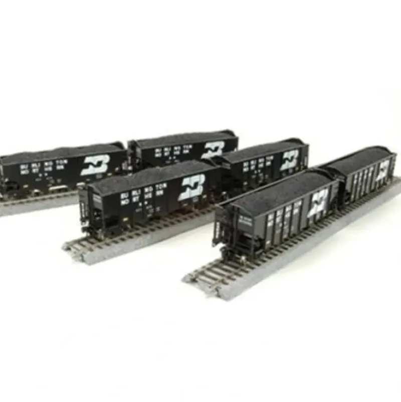 Trains|Broadway Limited 1613 HO Burlington Northern H2a 3-Bay Hopper, AssembLed (6) - Model Train Junction: Quality Parts and Art Supplies