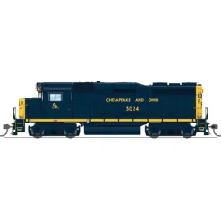 Trains|Broadway Limited 9136 HO C&O EMD GP30 Diesel Locomotive Sound & DCC #3034 - Model Train Junction: Quality Parts and Art Supplies