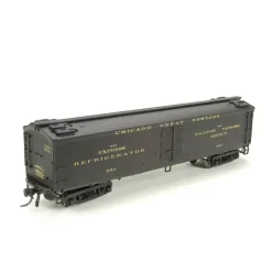 Trains|Broadway Limited 1441 HO Chicago Great Western 53'6" Wood Express Reefer #850 - Model Train Junction: Quality Parts and Art Supplies