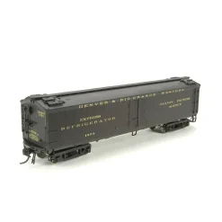 Trains|Broadway Limited 1468 HO Denver & Rio Grande Western 53'6" Wood Express Reefer - Model Train Junction: Quality Parts and Art Supplies