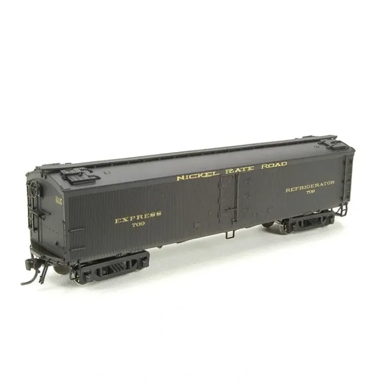 Trains|Broadway Limited 1451 HO Nickel Plate Road 53'6" Wood Express Reefer #709 - Model Train Junction: Quality Parts and Art Supplies