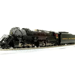 Trains|Broadway Limited 2101 HO Norfolk & Western Y6b 2-8-8-2 221 Tender Paragon2 #2192 - Model Train Junction: Quality Parts and Art Supplies